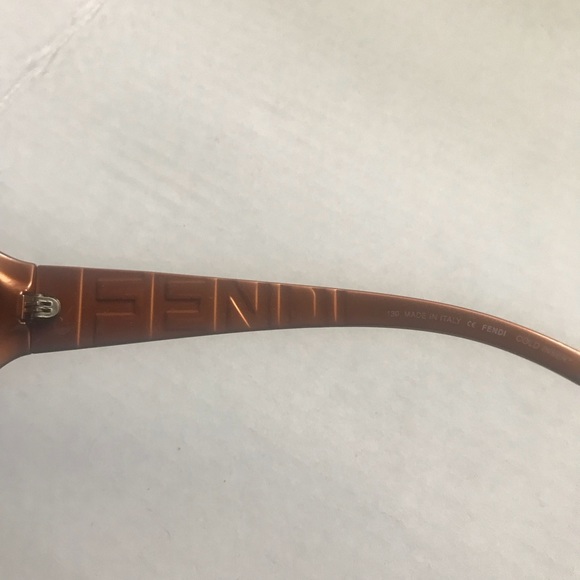 Fendi Sunglasses ๐ถ Zucca Crystal Accents - Picture 7 of 14